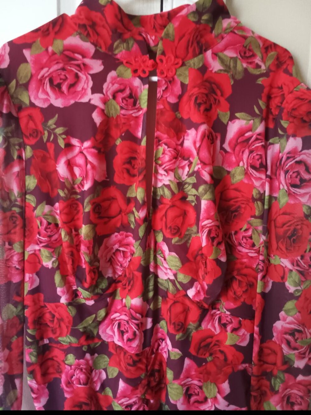 Red Ruched - Picture 4 of 6